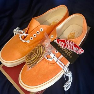 J. Crew x Vans Canvas Sneaker (Orange Size 9.5M)